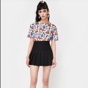 NWT Tokidoki: Rare 🔥 Small Collectible White Kawaii Short Sleeve Graphic Tee